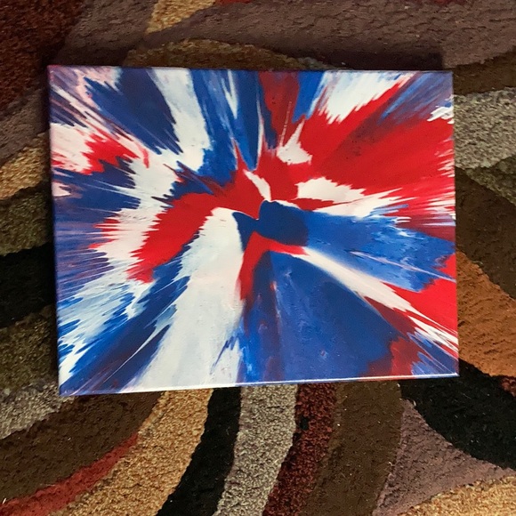 Spin art painty